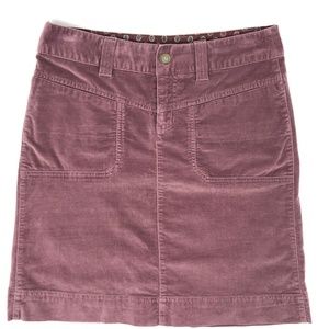 Athleta Washed Velvet Dema Skirt Size 6